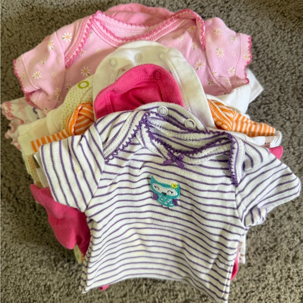Baby Onesies Bundle - Stripes and Patterns